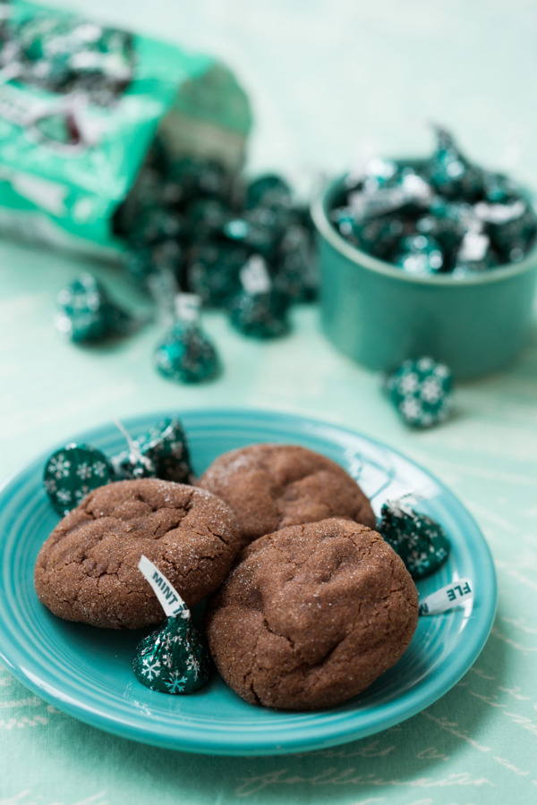 Chocolate Mint Truffle Cookies Holiday Recipe