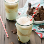 Gingerbread Ice Cream Floats