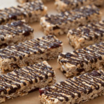 Cherry Almond Nib Granola Bars