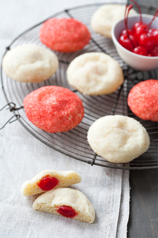 Stuffed Cherry Blossom Sugar Cookies