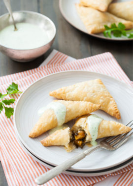 Vegetarian Lentil and Sweet Potato Empanadas