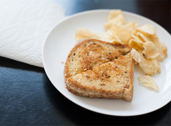 Grilled Cheese for Lunch.