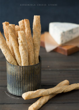 Gorgonzola Cheese Straws