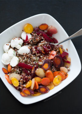 Cider-Glazed Carrot and Quinoa Salad