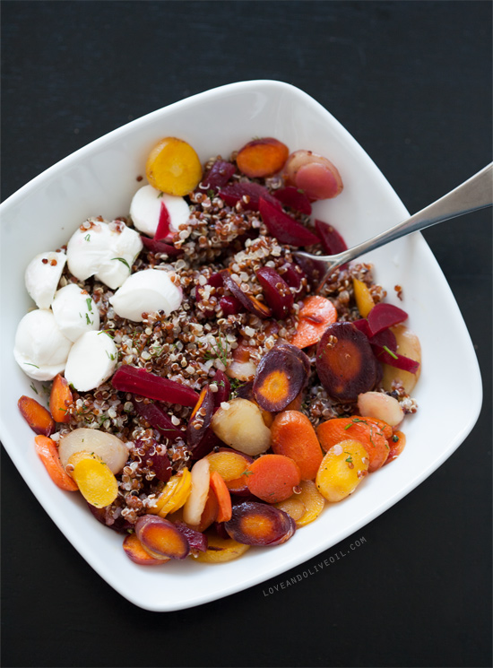 Honey-Roasted Carrot and Quinoa Salad