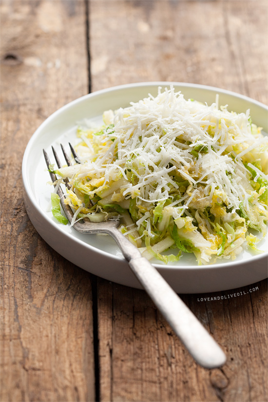 Shaved Brussels Sprout Salad