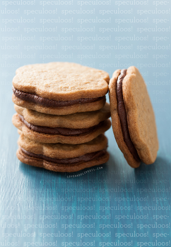 Speculoos Cookie Sandwiches