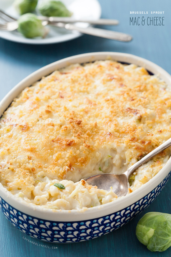 Brussels Sprout Mac ’n Cheese