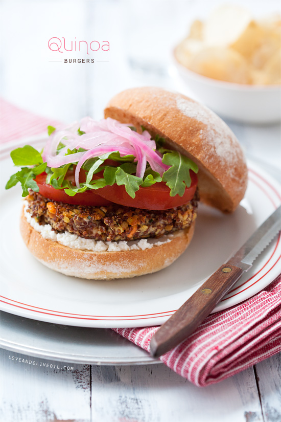 Quinoa Veggie Burgers