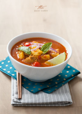 Red Thai Duck Curry