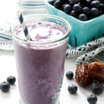 Blueberry Almond Butter Smoothies