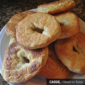 Kitchen Challenge, Bagels: Cassie