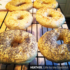 Kitchen Challenge, Bagels: Heather