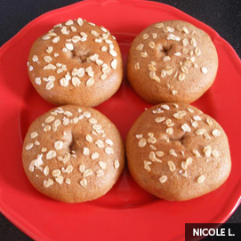 Kitchen Challenge, Bagels: Nicole