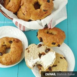Kitchen Challenge, Bagels: Zainab