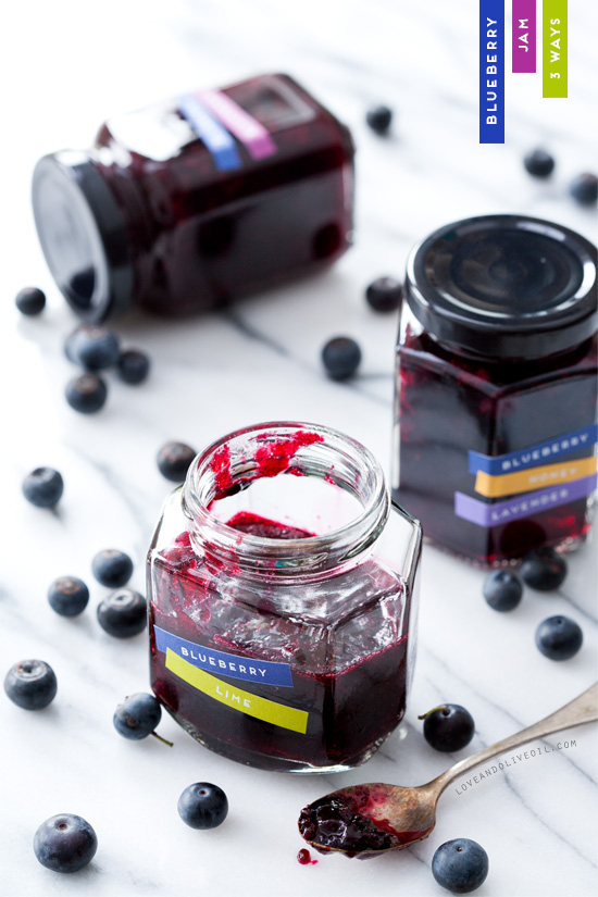 Blueberry Jam 3 Ways