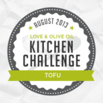 August Kitchen Challenge - Tofu