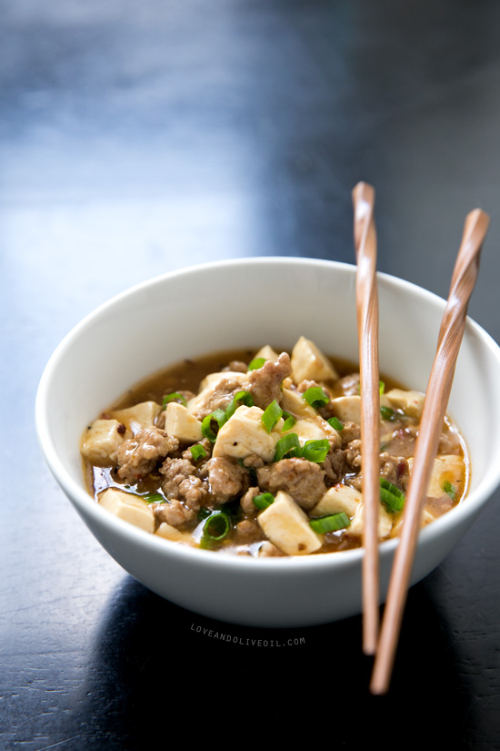 Mapo Tofu with Homemade Tofu