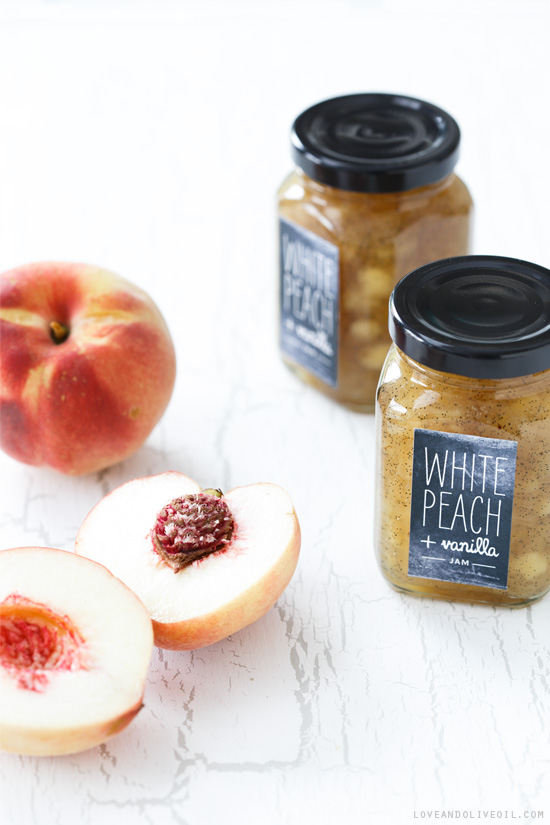 White Peach & Vanilla Jam