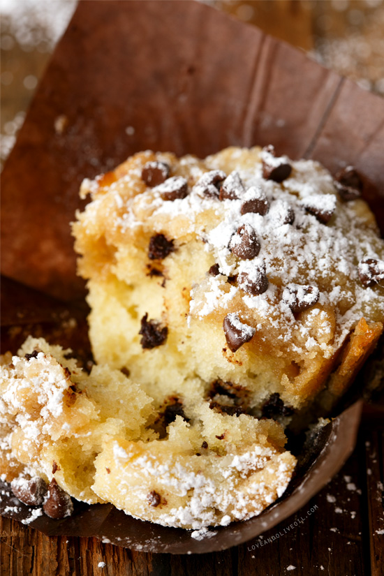 Buttermilk Chocolate Chip Crumb Cupcakes