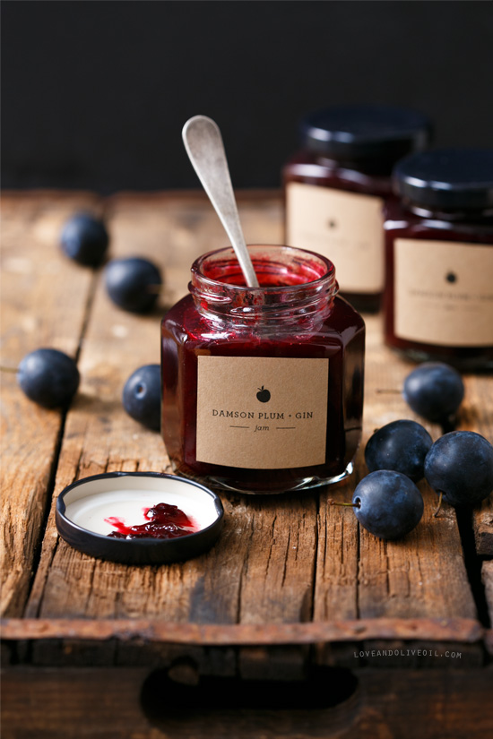 Damson Plum and Gin Jam