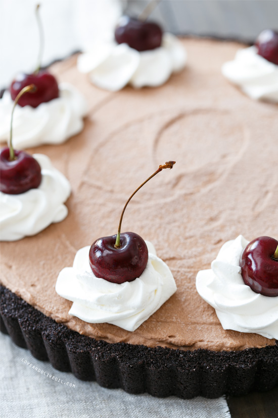 Frozen Black Forest Tart