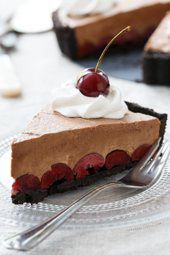 Frozen Black Forest Tart