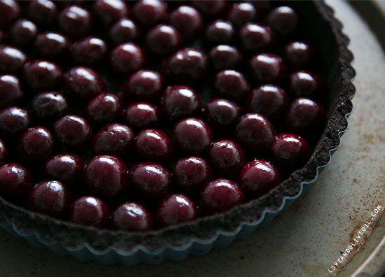 Frozen Black Forest Tart