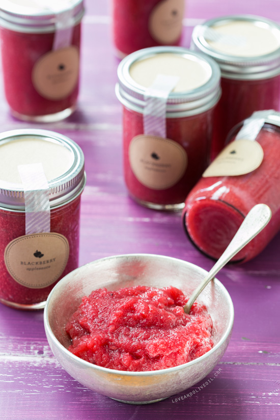 Blackberry Applesauce