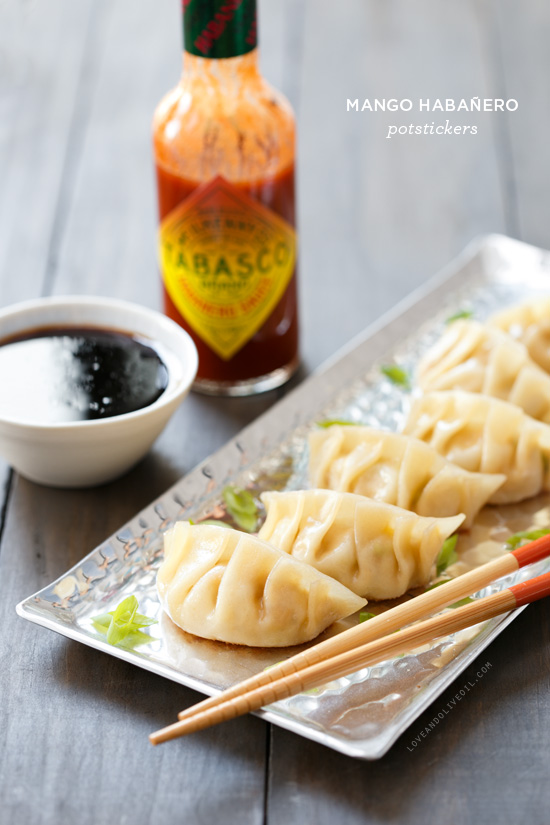 Mango Habanero Potstickers