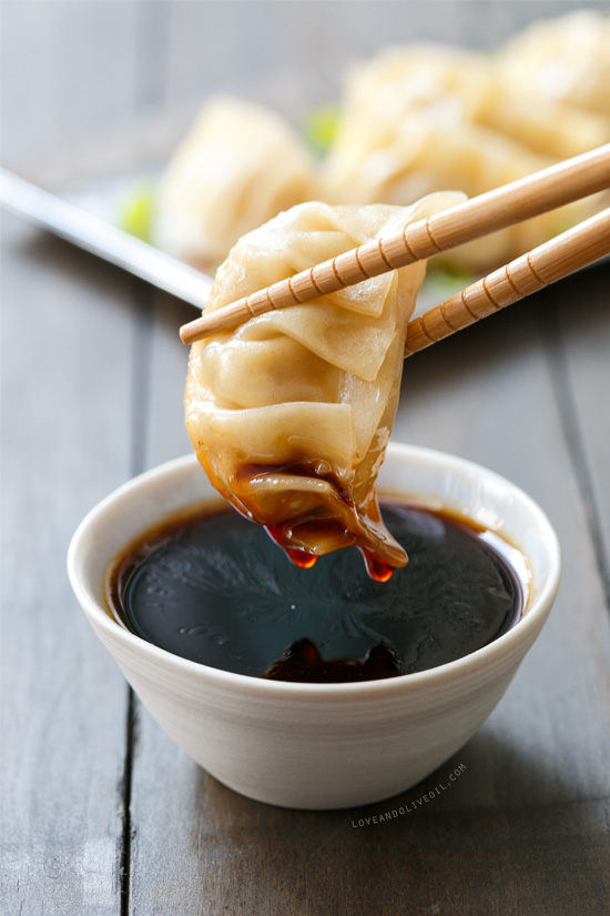 Mango Habanero Potstickers