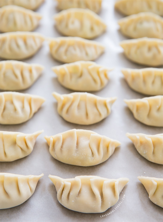 Mango Habanero Potstickers