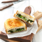 Roasted Broccolini Grilled Cheese