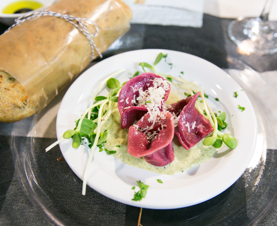 Beet Tortellini by Fresco