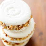 Almond Macaron Ice Cream Sandwiches