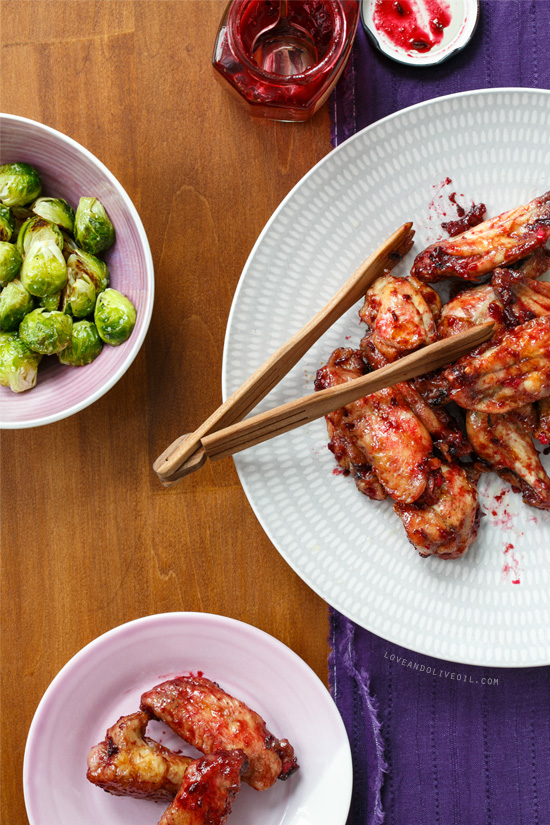 Jammin' Spicy Plum Chicken Wings