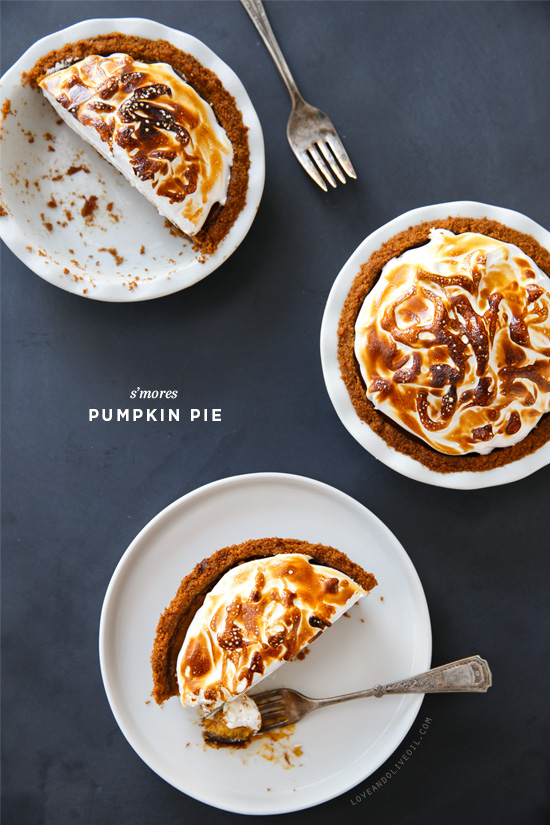 S'Mores Pumpkin Pie