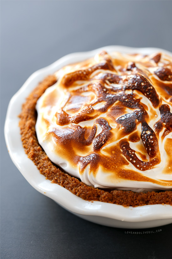 S'Mores Pumpkin Pie