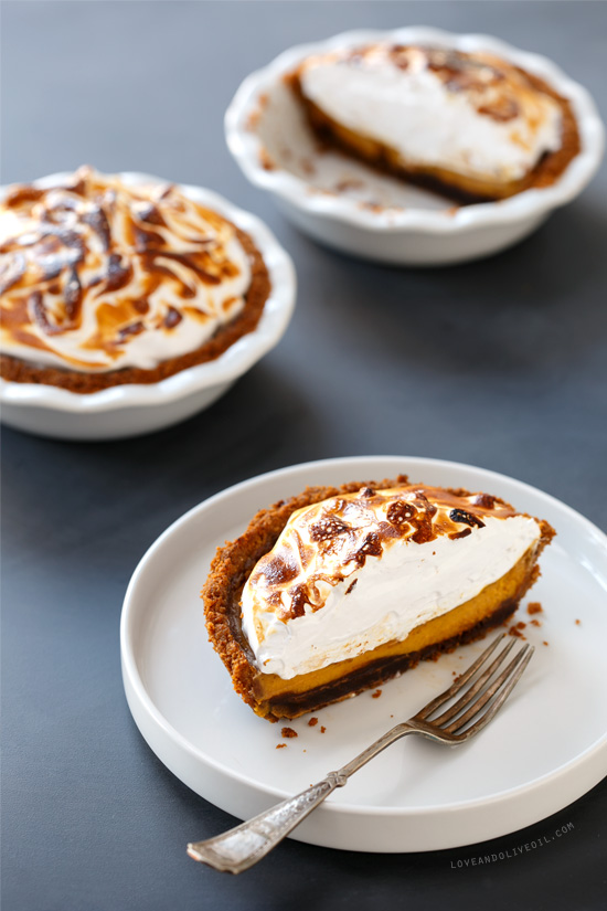 S'Mores Pumpkin Pie