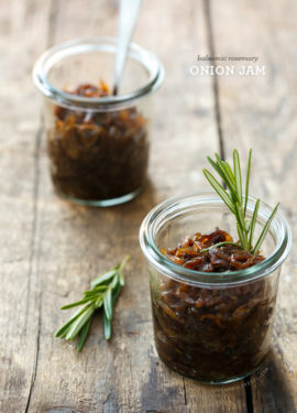 Balsamic Rosemary Onion Jam