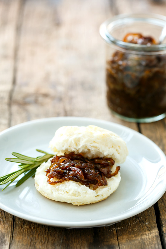 Balsamic Rosemary Onion Jam