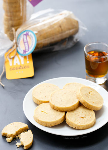 Bourbon, Brown Butter, and Vanilla Bean Shortbread