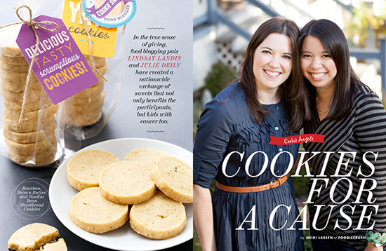 FoodieCrush Feature on the Great Food Blogger Cookie Swap