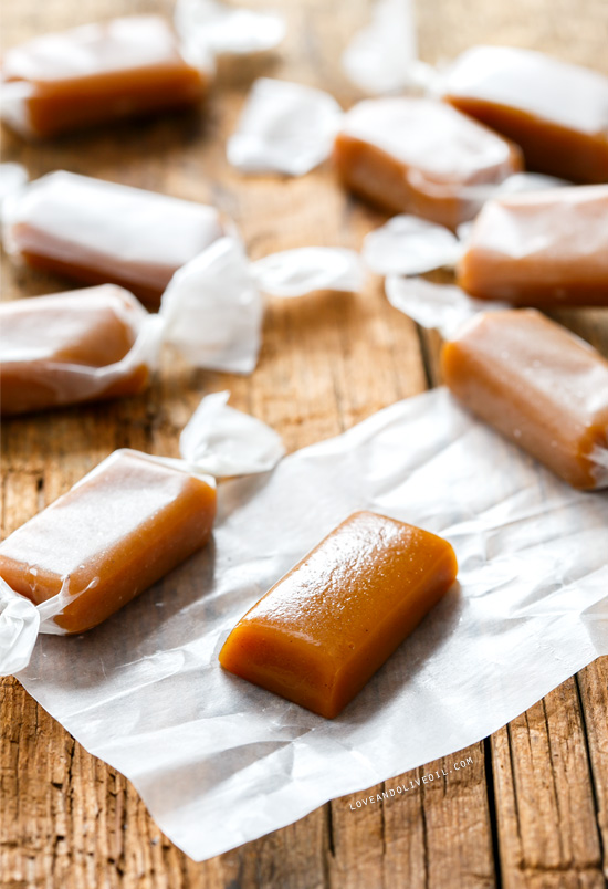 Gingerbread Caramels