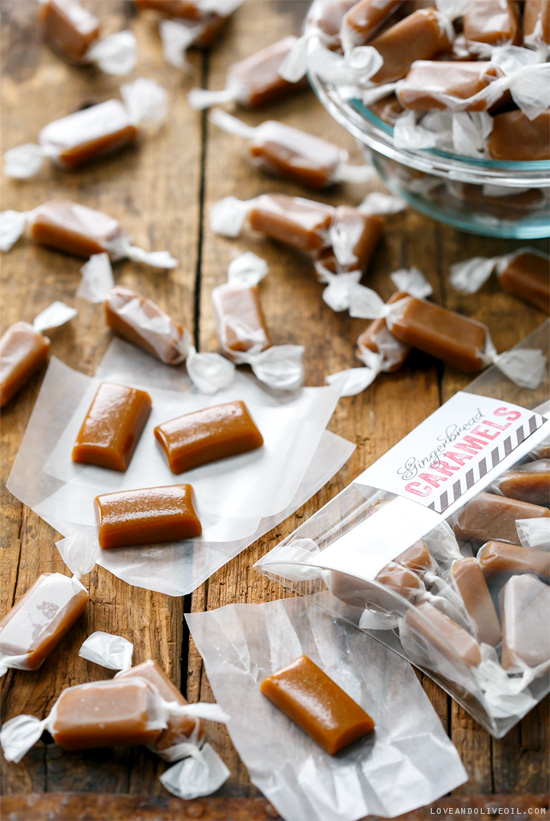 Homemade Gingerbread Caramel Candy Recipe