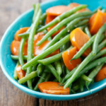 Sauteed Green Beans with Persimmons