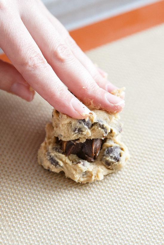 How to Stuff Chocolate Chip Cookies