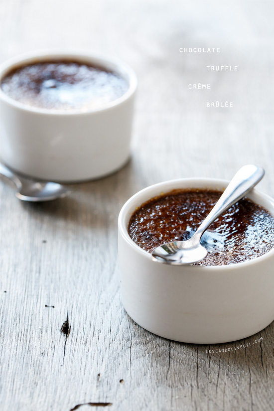 Chocolate Truffle Crème Brûlée