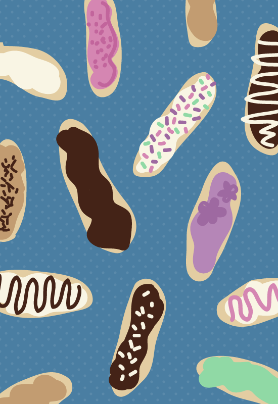 April Kitchen Challenge: Eclairs