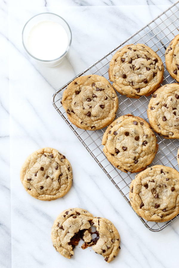 Gooey Stuffed Peanut Butter Cup Chocolate Chip Cookie Recipe